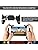 Newseego for Mobile Game Controllers, Finger Triggers for Mobile Phone, Sensitive Shoot Controller Joysticks Gamepad for Rules of Survival/PUBG (3 in 1 Portable Gamepad + 1 Pair Finger Triggers + Phone Joysticks Replacement Set)