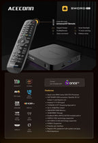 ACEONN Sword Pro+ Smart 4K TV Box