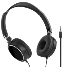 Universal Foldable Over-Ear Wired Headphones – HiFi Stereo Sound, 3.5mm Jack, Portable Headset