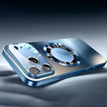 New Luxury Glass Camera for Magesafe Magnetic Wireless Charge Case for IPhone 17 13 12 11 Pro Max 16 15 14 Plus Shockproof Cover