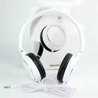 Universal Foldable Over-Ear Wired Headphones – HiFi Stereo Sound, 3.5mm Jack, Portable Headset