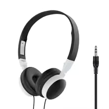 Universal Foldable Over-Ear Wired Headphones – HiFi Stereo Sound, 3.5mm Jack, Portable Headset
