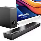 Dolby Atmos Soundbar 2.1 Channel Bluetooth 5.3 TV Sound Bar with Subwoofer Smart Home Audio System